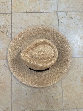 Brixton Joanna Straw Wide-Brim Fedora